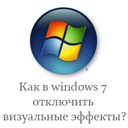 визуальные эффекты для windows 7