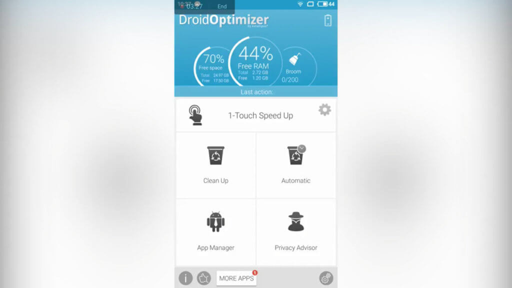 Droid Optimizer для Андроид