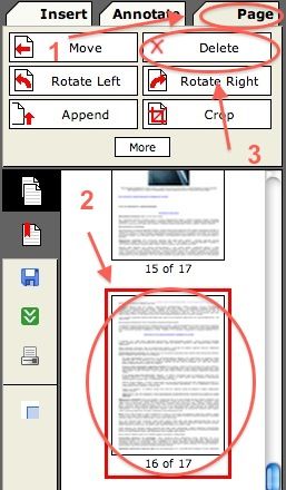 удалить страницу в PDF быстро с помощью интернета