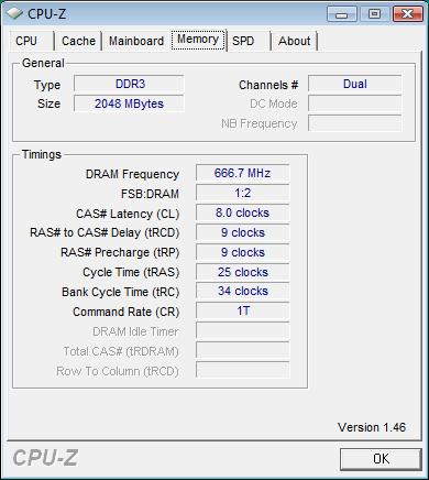 Qimonda PC3-8500 частота 1333