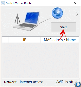 switch virtual router
