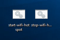 start and stop wifi hotspot files