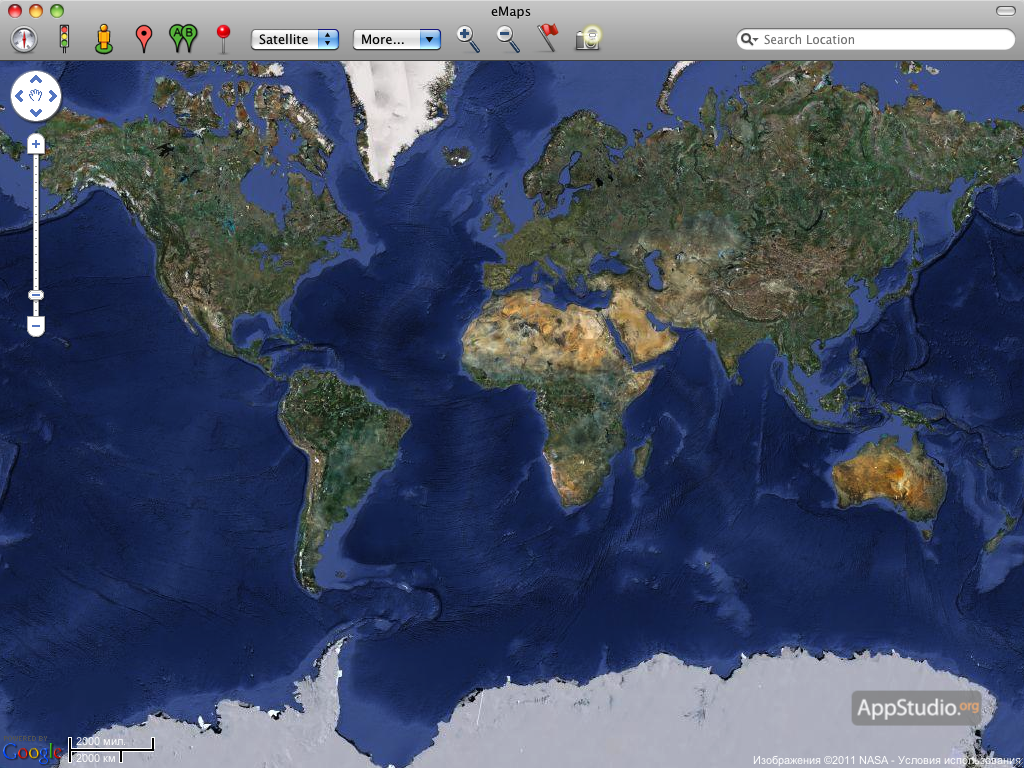 3 д карта мира со спутника онлайн в реальном времени