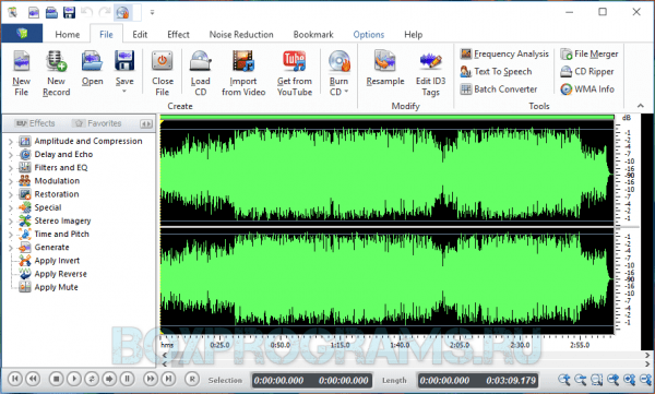 Swifturn Free Audio Editor новая версия для Windows 10, 7, 8, Xp, Vista
