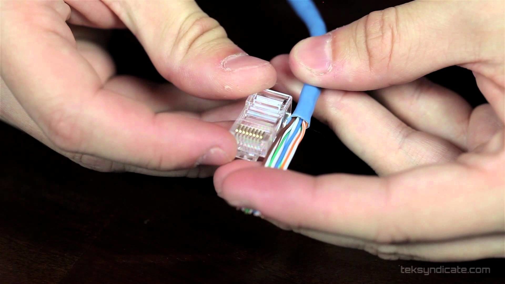 Интернет кабель обжим как сделать: Как обжать интернет кабель RJ 45 .