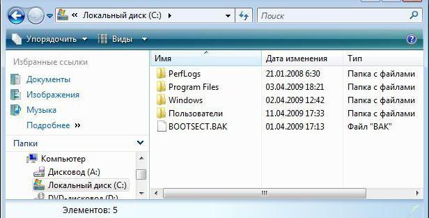 системный диск windows