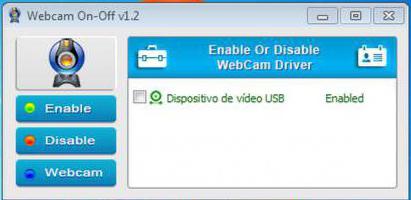 как отключить камеру на ноутбуке windows 7