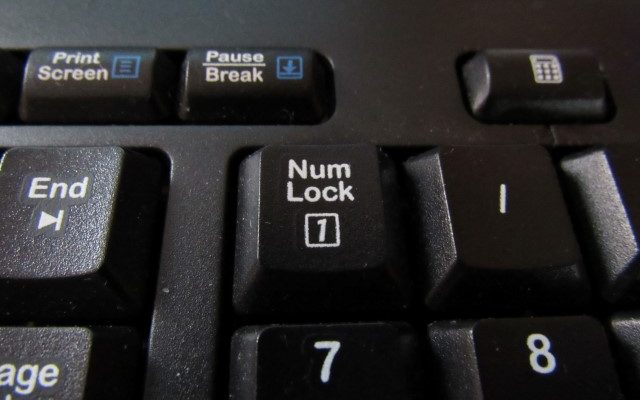 numlock keyboard