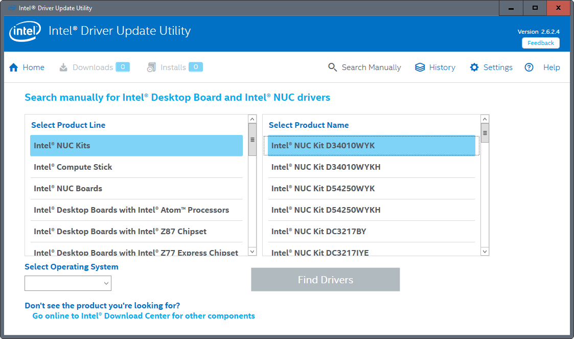 Intel Driver Update Utility Installe