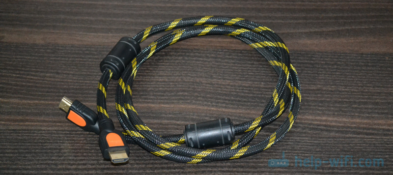 HDMI кабель для соединения телевизора с ПК