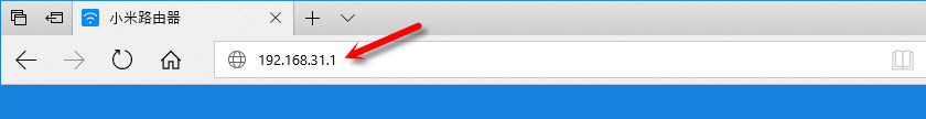 192.168.31.1 - панель управления роутера Xiaomi