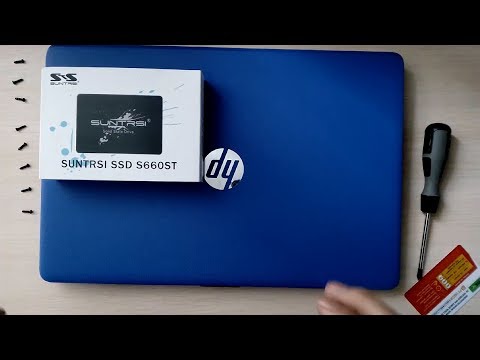 Замена Диска На Ноутбуке HP. Как Открыть Крышку На Ноутбуке HP Laptop 15-bs0xx (HP Laptop 15-bs590ur