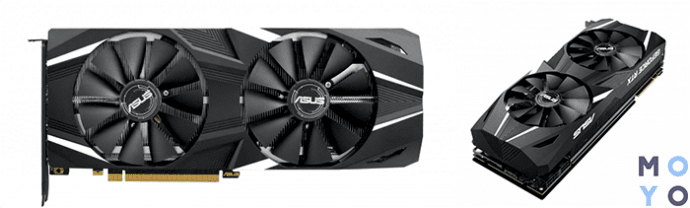  ASUS GeForce RTX2080 8GB GDDR6 DUAL OC с поддержкой SLI