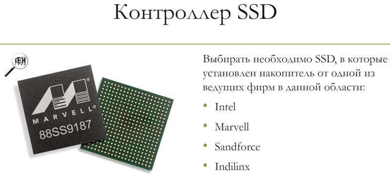 Контроллер SSD