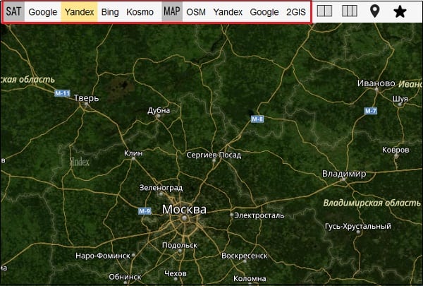 Онлайн карта со спутника в реальном времени барнаул онлайн