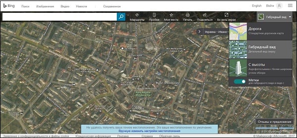 Карты от Bing.Maps