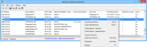 Как узнать список клиентов роутера программой Wireless Network Watcher