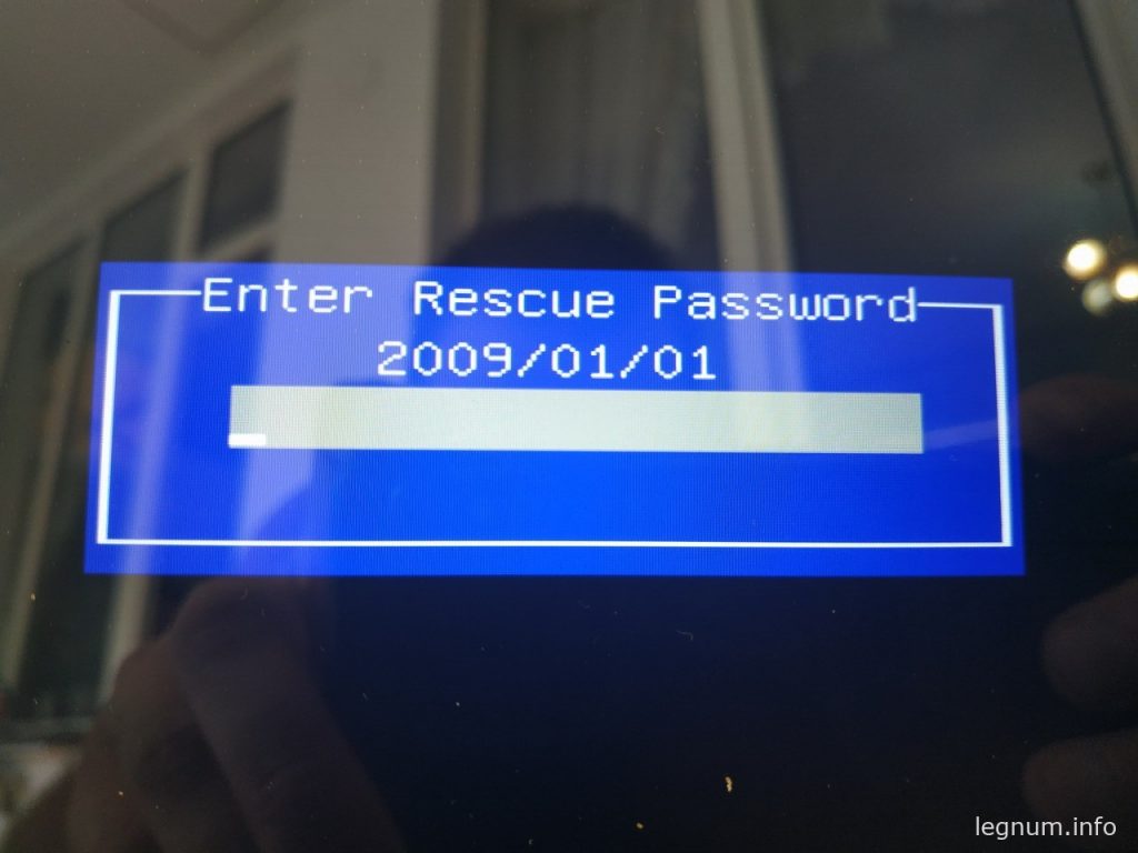 Снимаем пароль BIOS ноутбука ASUS