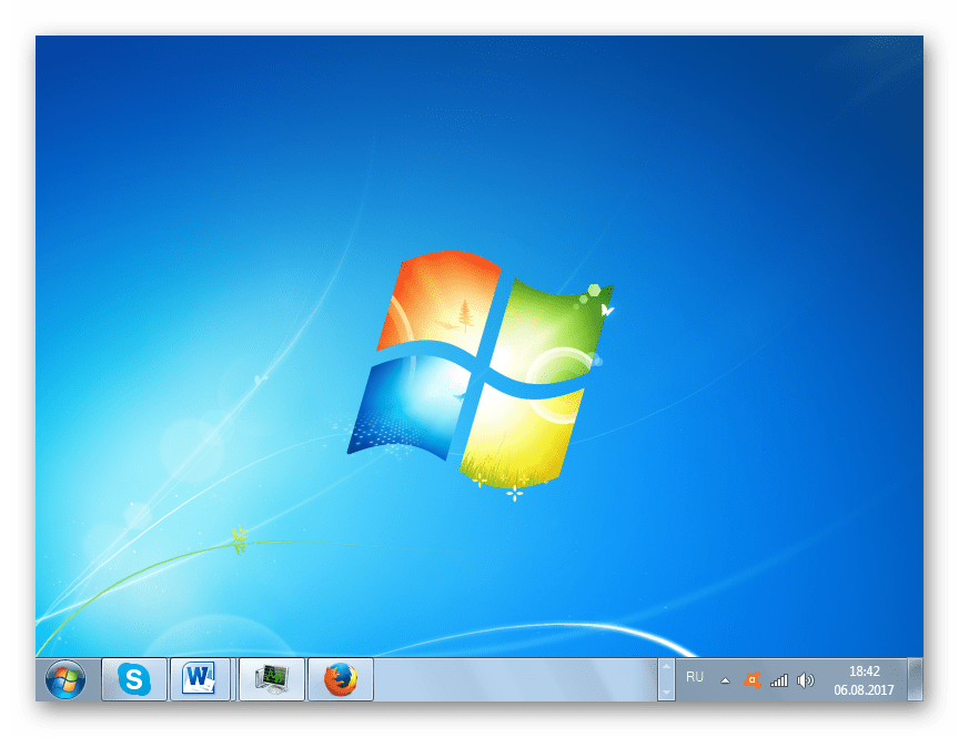 Ярлыки на рабочем столе пропали в Windows 7