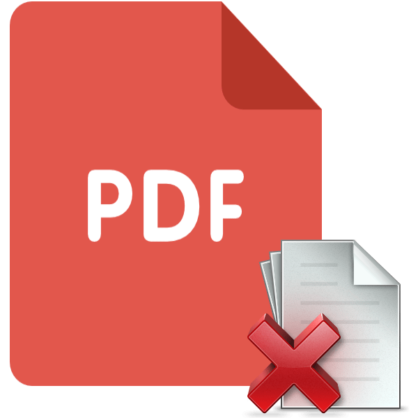 как удалить страницу в pdf