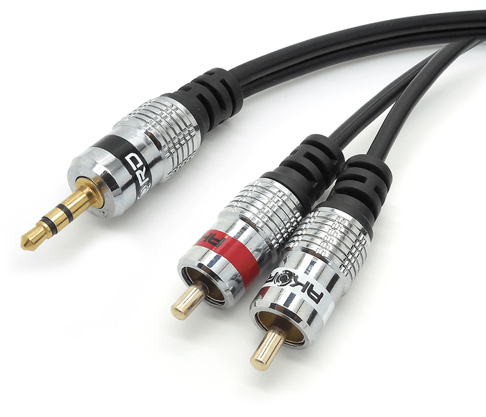 Самодельный кабель 3.5 mm jack - 2 RCA