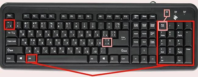 Апостроф знак на клавиатуре