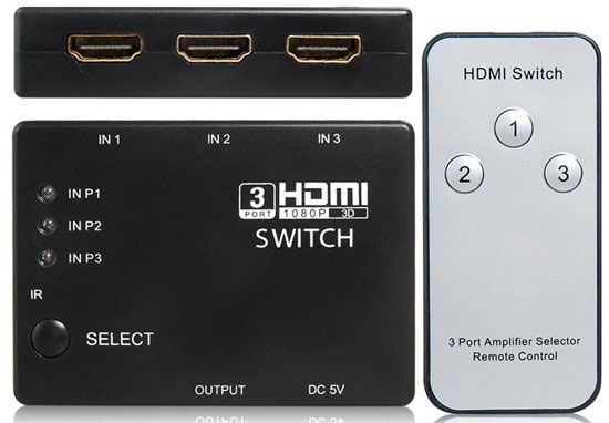 Комплект HDMI-свитчера