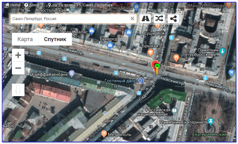 Гугл карта онлайн со спутника в реальном времени красноярского края