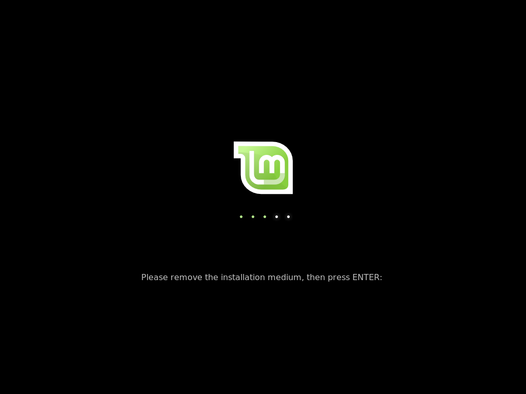 Создание пользователя пароля и hostname во время установки Linux Mint