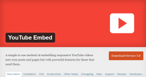 YouTube Embed