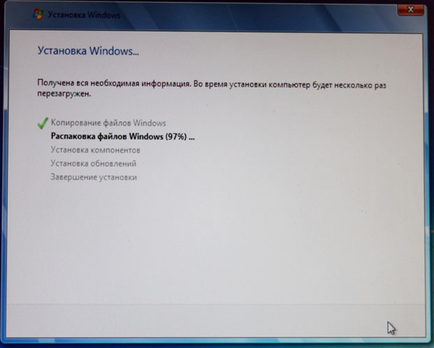 Установка Windows 7 и Windows 8 на диск GUID (GPT) компьютера с материнской платой GIGABYTE с включенным UEFI