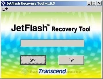 Программа JetFlash Recovery Tool V1.0.5
