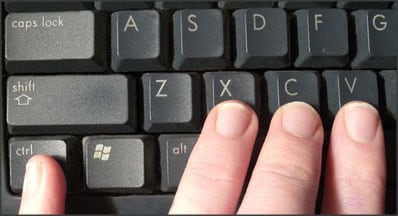 Комбинация клавиш на клавиатуре