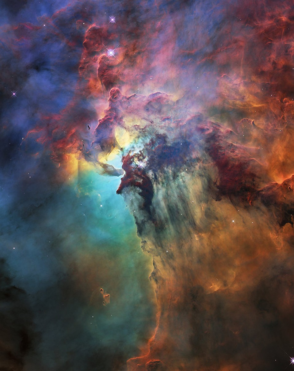 Туманность "Лагуна" Фото: NASA