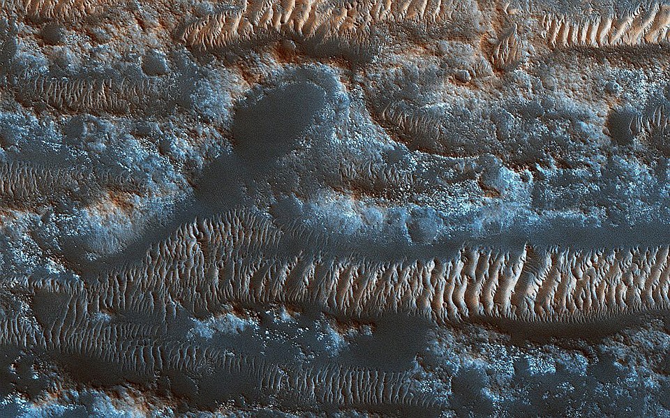 Свежий снимок Марса Фото: NASA