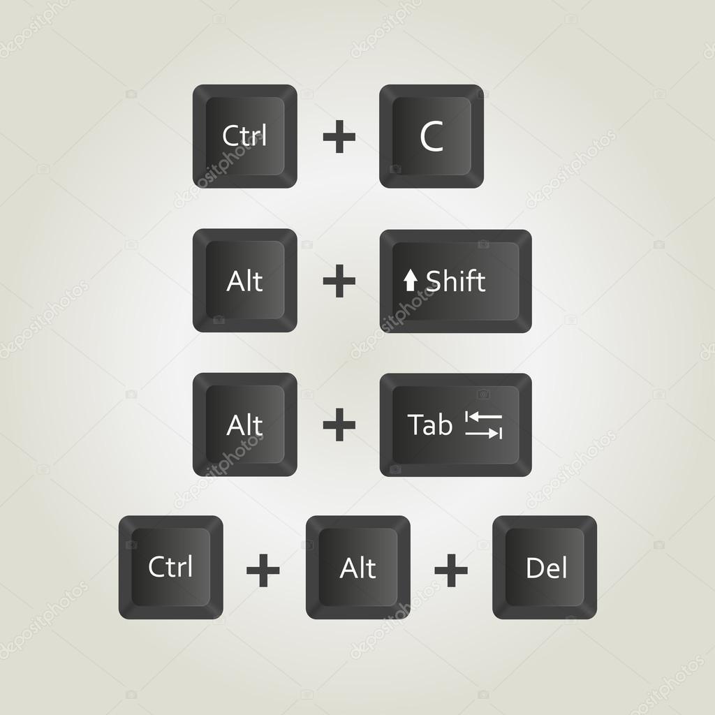 Клавиши Ctrl+Shift+→
