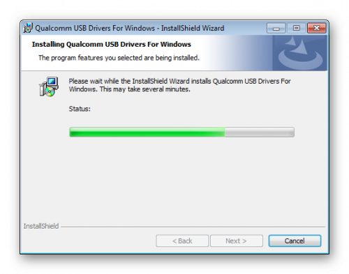 Установка драйверов для прошивки Qualcomm-аппаратов