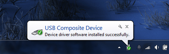 Windows использует стандартный драйвер для USB устройства