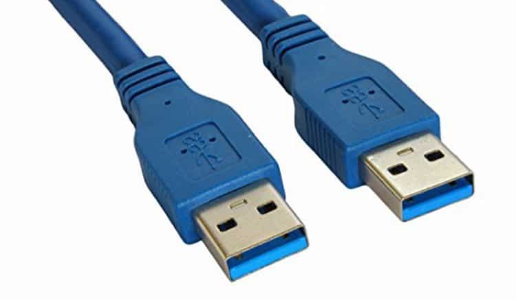 Разъемы USB 3.0 имеют характерный синий цвет