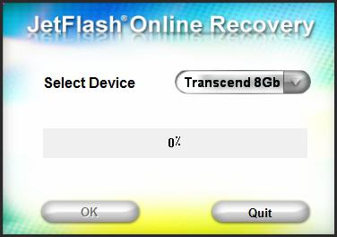 Восстановление флешки Transcent 8 gb