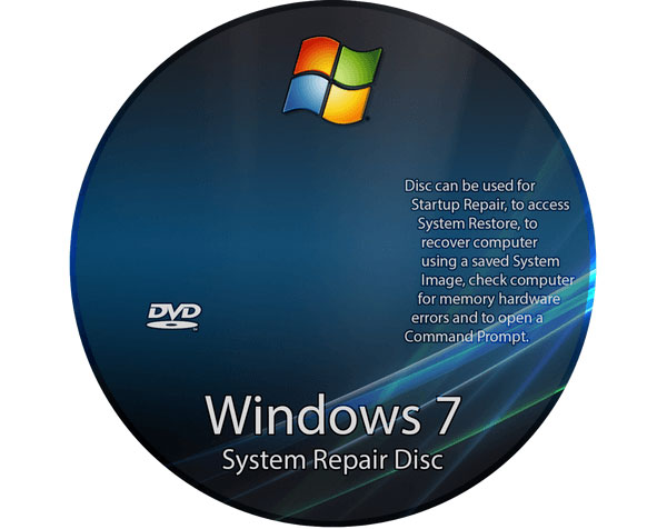 Восстановить Windows с ремонтным диском