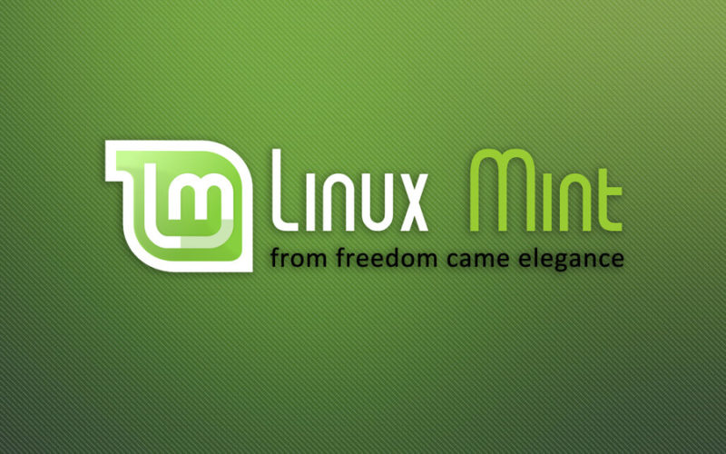 Linux Mint воодное изображение