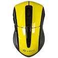    Intro MW207 mouse Wireless Black-Yellow USB